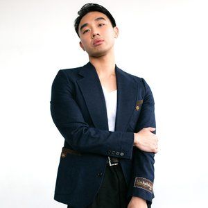 Gucci Navy Wool Single Breasted Blazer